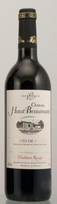 Château HAUT BEAUMARD – Rouge AOC Graves de Vayres